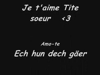 Que Pour Toii Tite Soeur <3