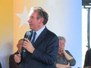 François Bayrou Convention Nationale Montpeyroux