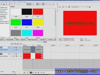 Videó szerkesztés - Sony Vegas programmal  III.