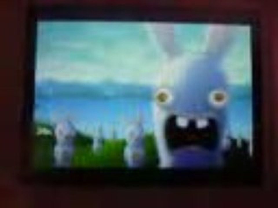 Vidéo test Rayman contre les lapin crétins