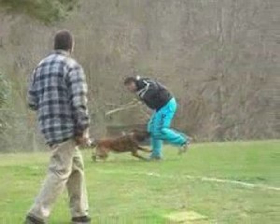 Gr4-1er sélectif à mardié 2009 attaque de face