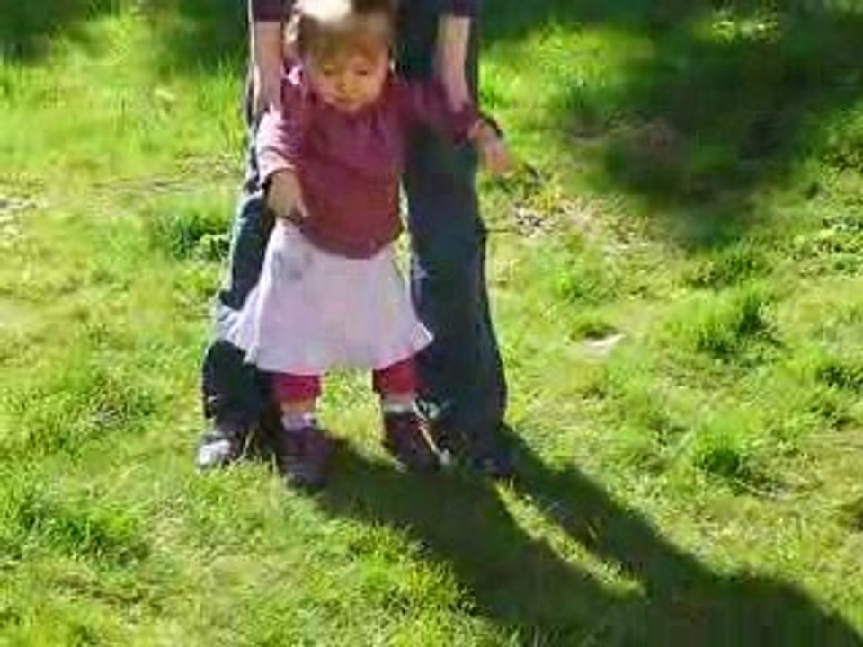 dans le jardin