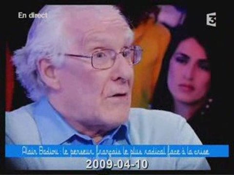 Alain Badiou l'hypothèse communiste csoj 09-04-2009