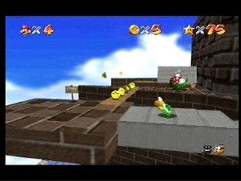 Gameshark code: Play as a Koopa in Whomp's Fortress