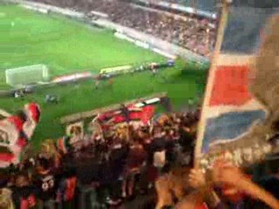 PSG Dinamo Kiev Si t'es fier d'etre parisen - allez paris sg