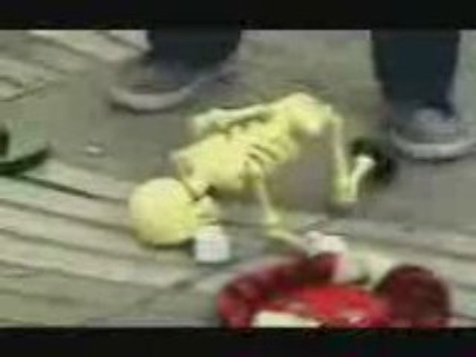 Squellette qui dance