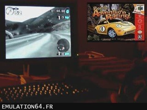 Beetle Adventure Racing (Volant + Emulateur) (N64)