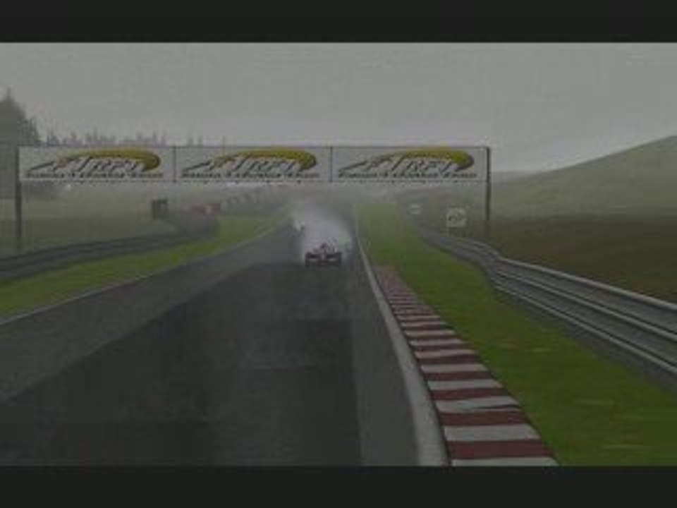 RFACTOR SPA-FRANCORCHAMPS  TOUR EN COURSE - PLUIE