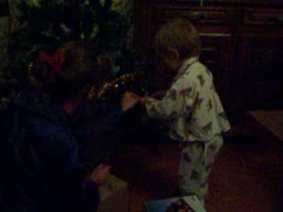 On fait le sapin