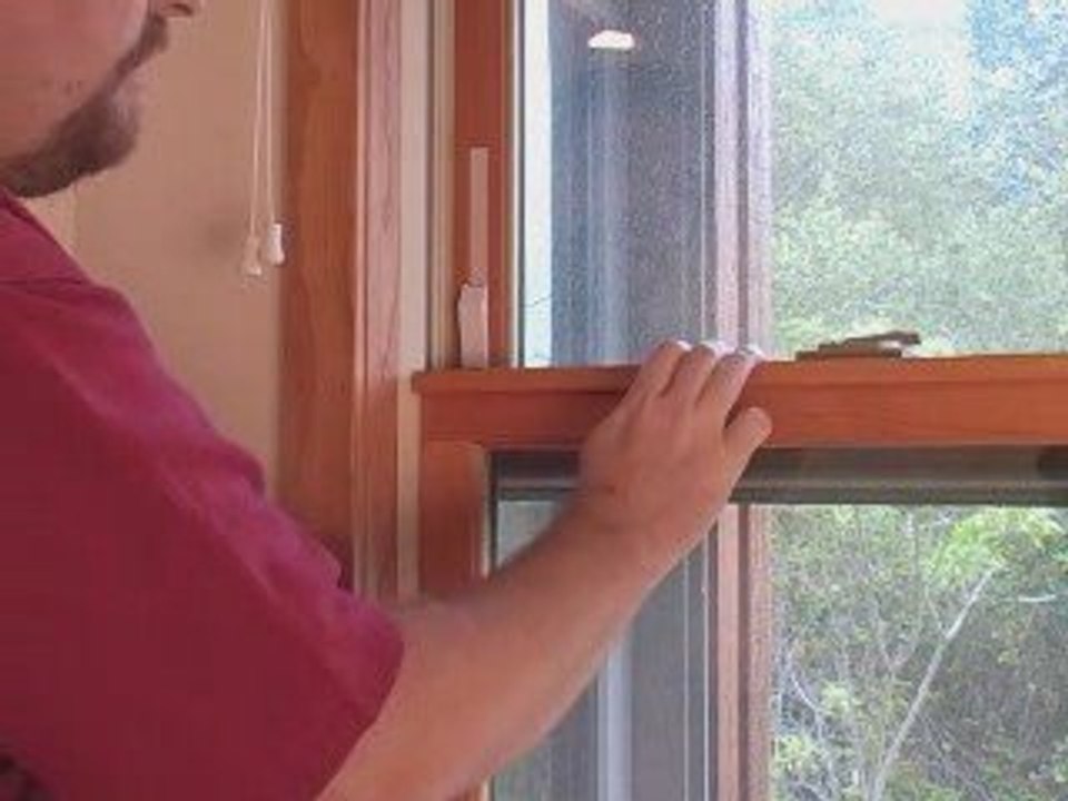 How to child proof your window with the Window Wedge