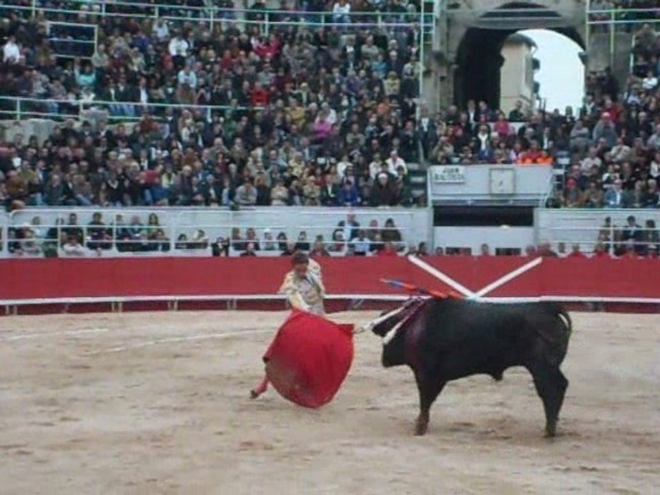 Faena Juan Bautista - feria de Pâques - Arles 10-04-09