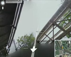 Google Street View Car crash