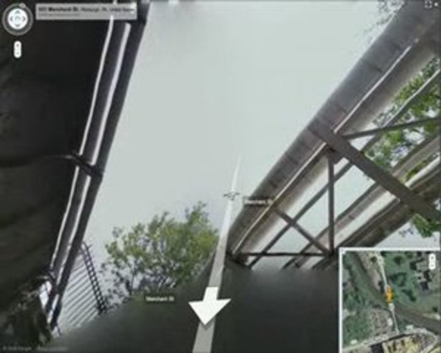 Google Street View Car crash