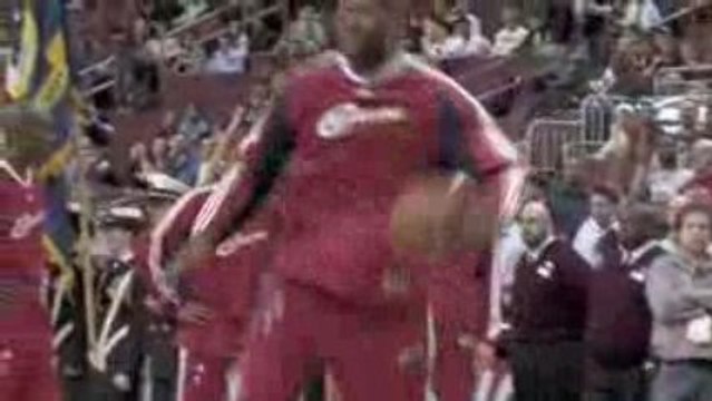 NBA LeBron James finishes with authority before tonight's ga