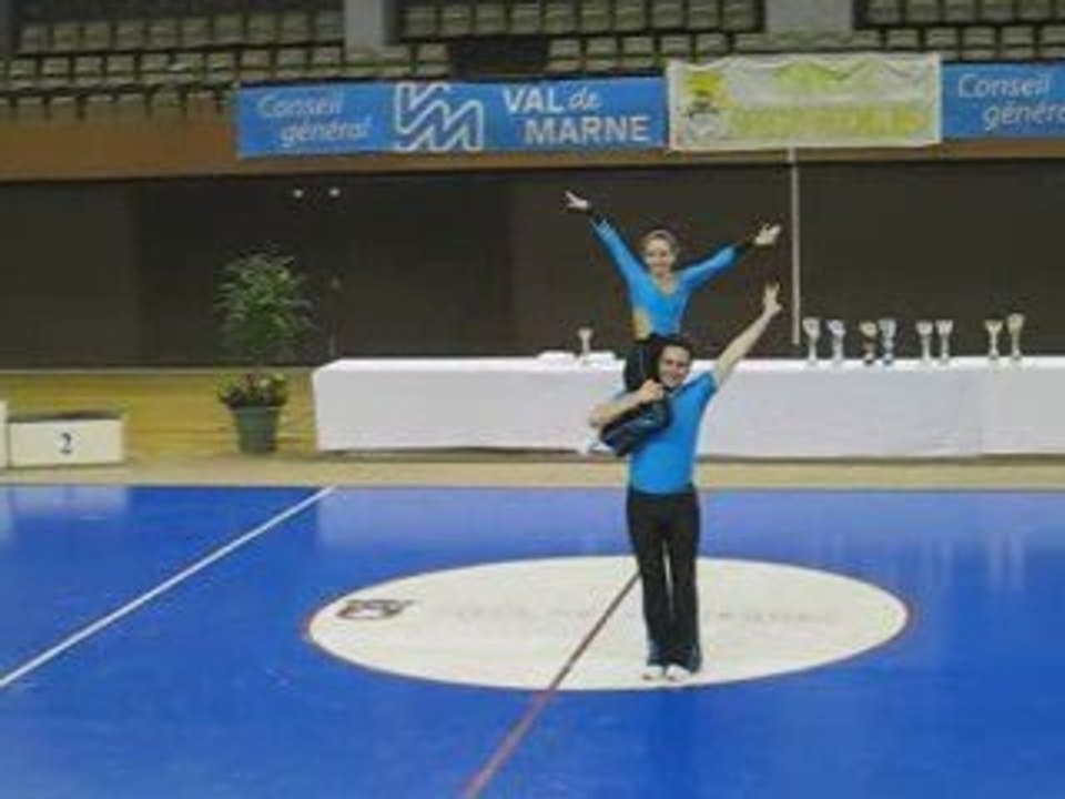 Challenge 2009 : passage acro Alex&Laurent