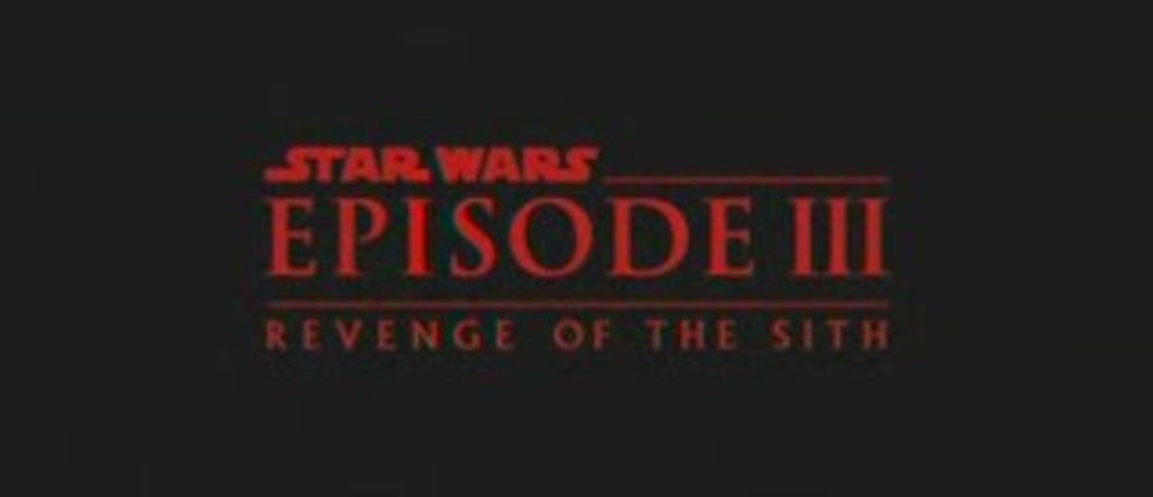 Star Wars 3 - Trailer