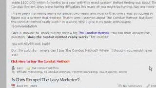 The Conduit Method Review and Bonus Package
