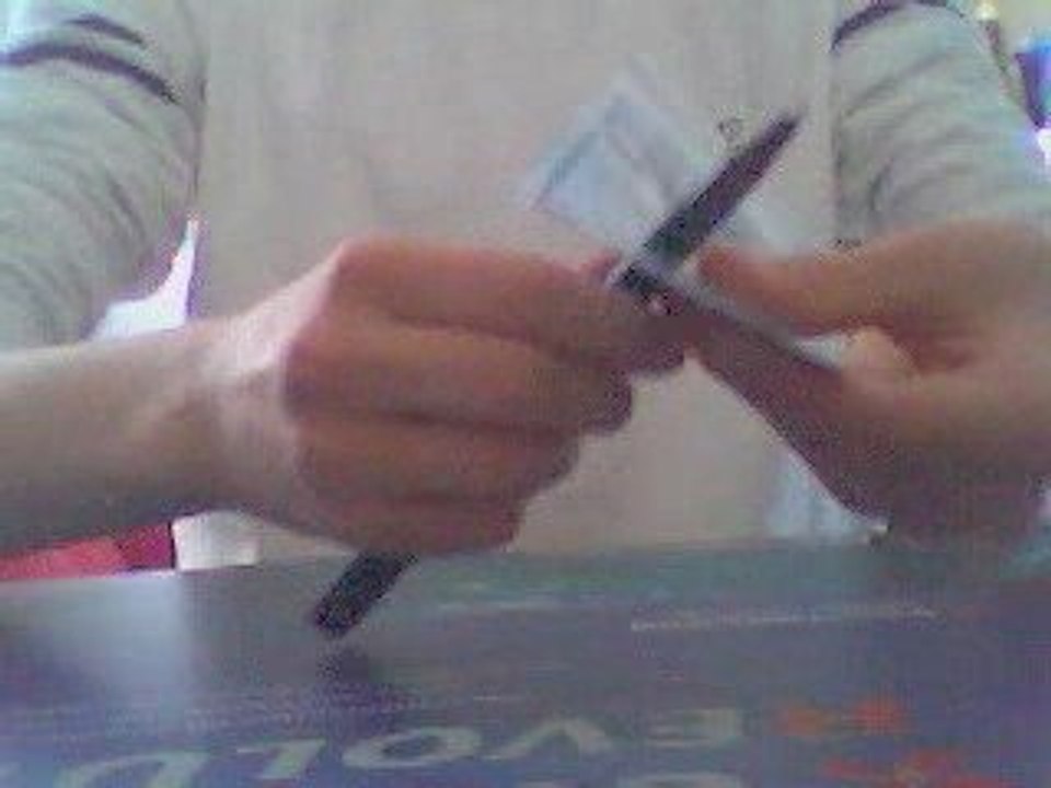 le billet transpercé