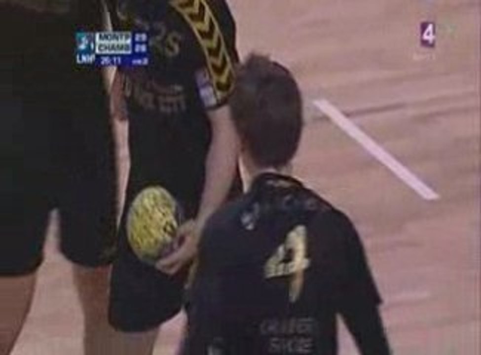 Kung fu Daniel Narcisse ( Montpellier - Chambéry Miami CDL )