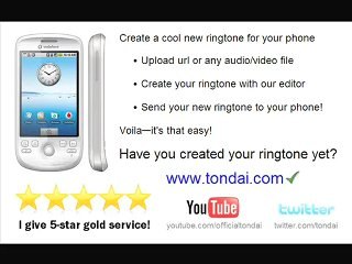 The Ringtone Maker - www.tondai.com
