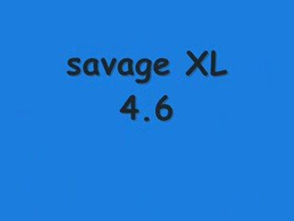 hpi savage xl 4.6 à Chargé