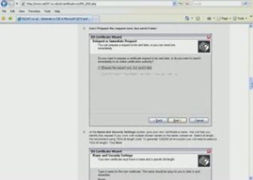 SSLs, How to create a CSR for IIS 5 and 6
