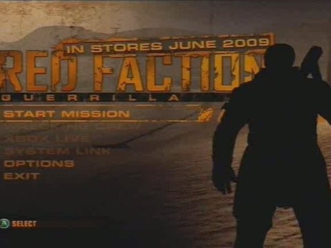 Découverte de la démo de Red Faction : Guerrilla