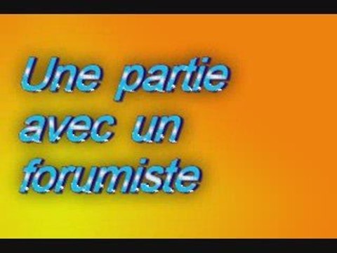 La partie de Mister Gratte à Albon Senaud Avril09