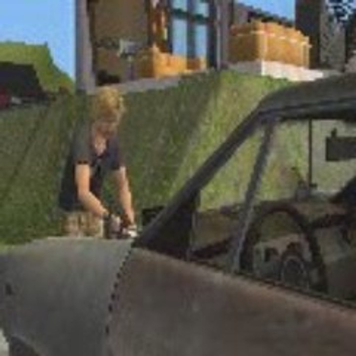 Mon sims se fait chié  avec son putain de camion