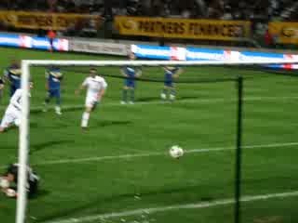 ASNL-VAFC: le but d'Hadji, saison 2008/09