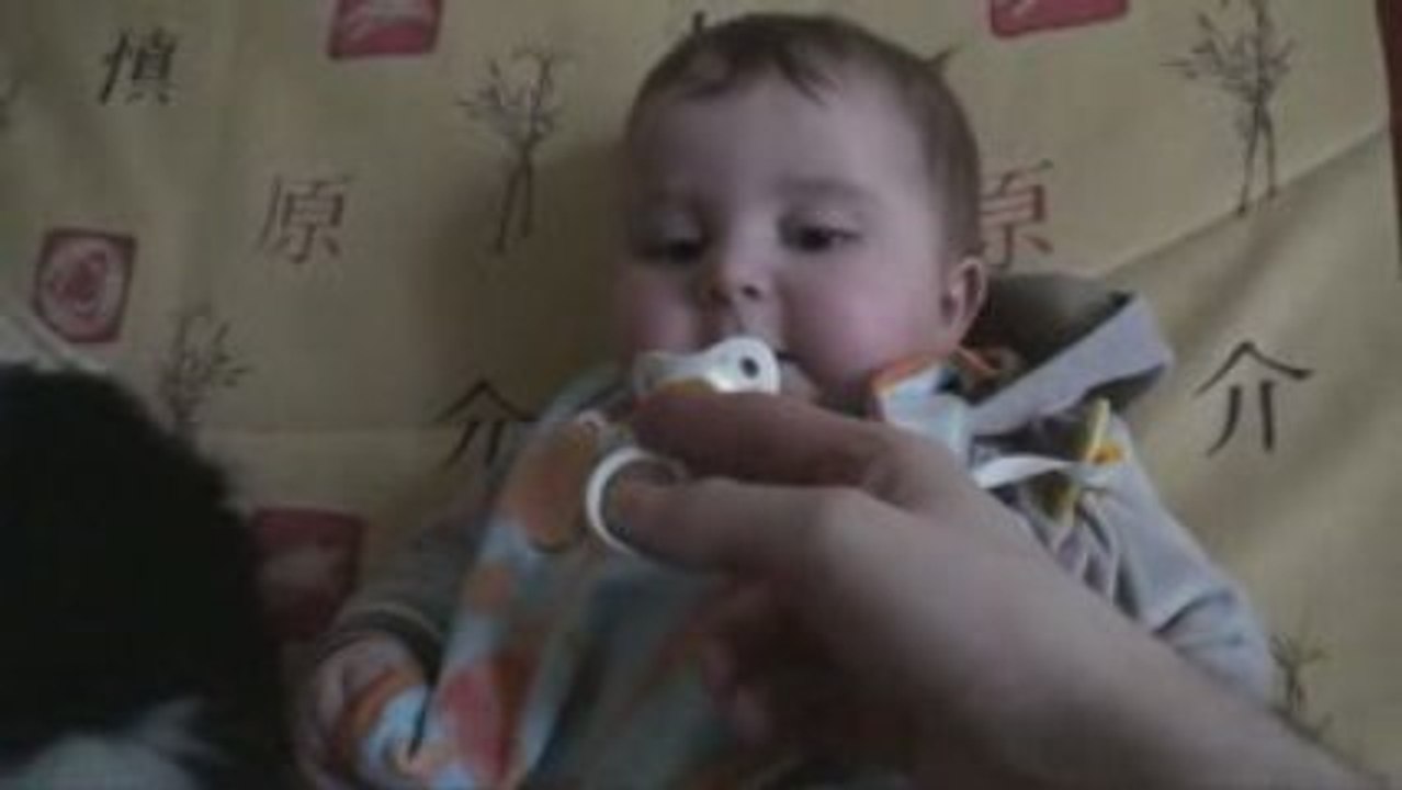 [HD] Arthur (6 mois) et Betty (12 ans) sur le canapé