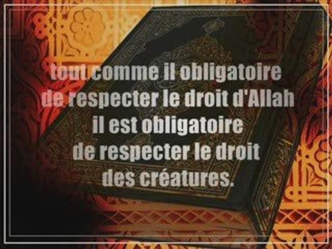 Médite sur toi même Ô serviteur d'Allah
