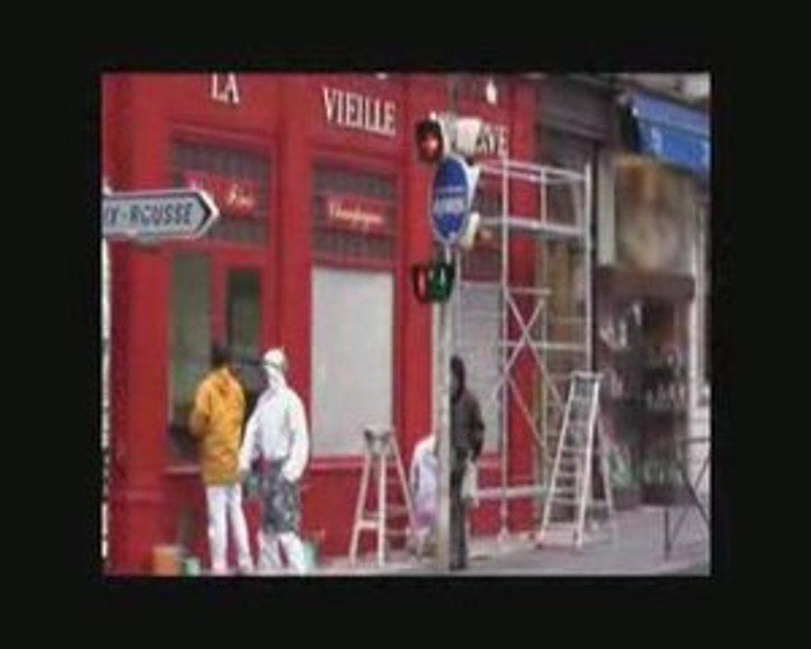 Migration d'une grenouill albinos