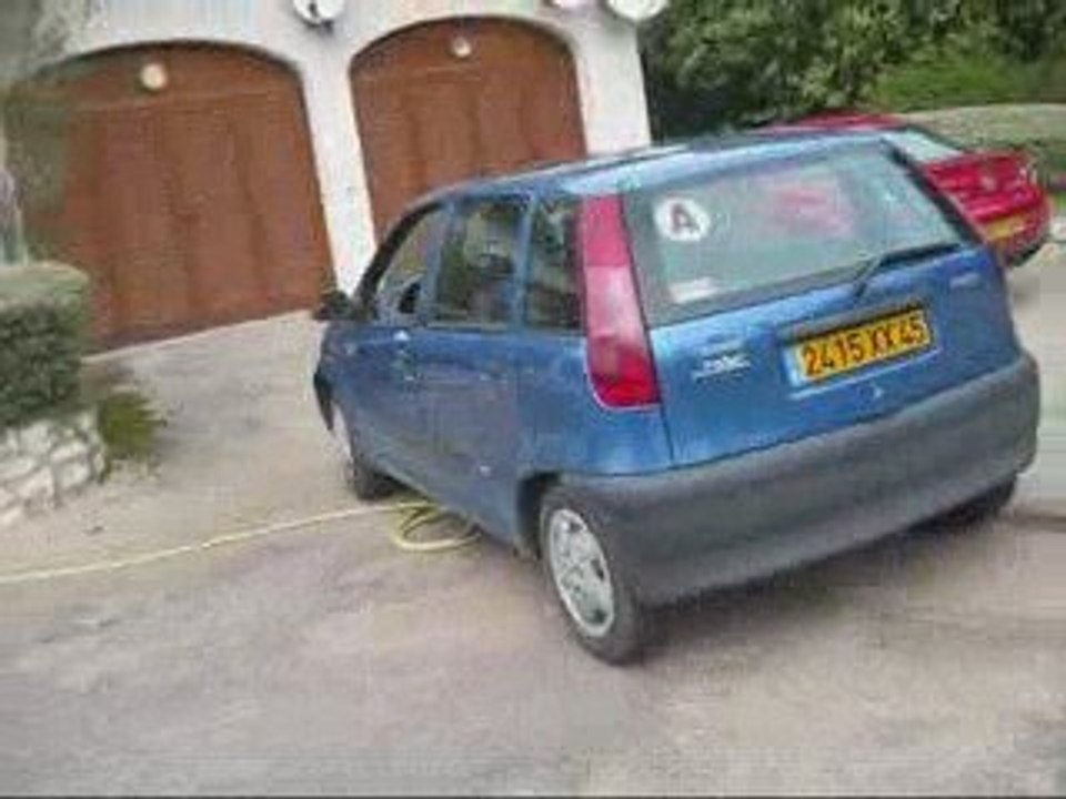 Guillaume et moi en mode voiture