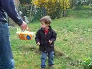 le 12 avril, chasse aux oeufs