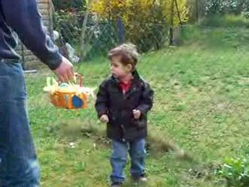 le 12 avril, chasse aux oeufs