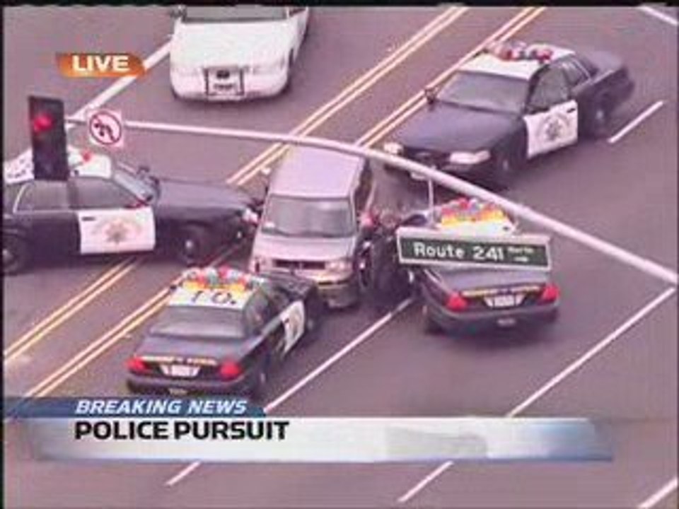 Course-poursuite spectaculaire