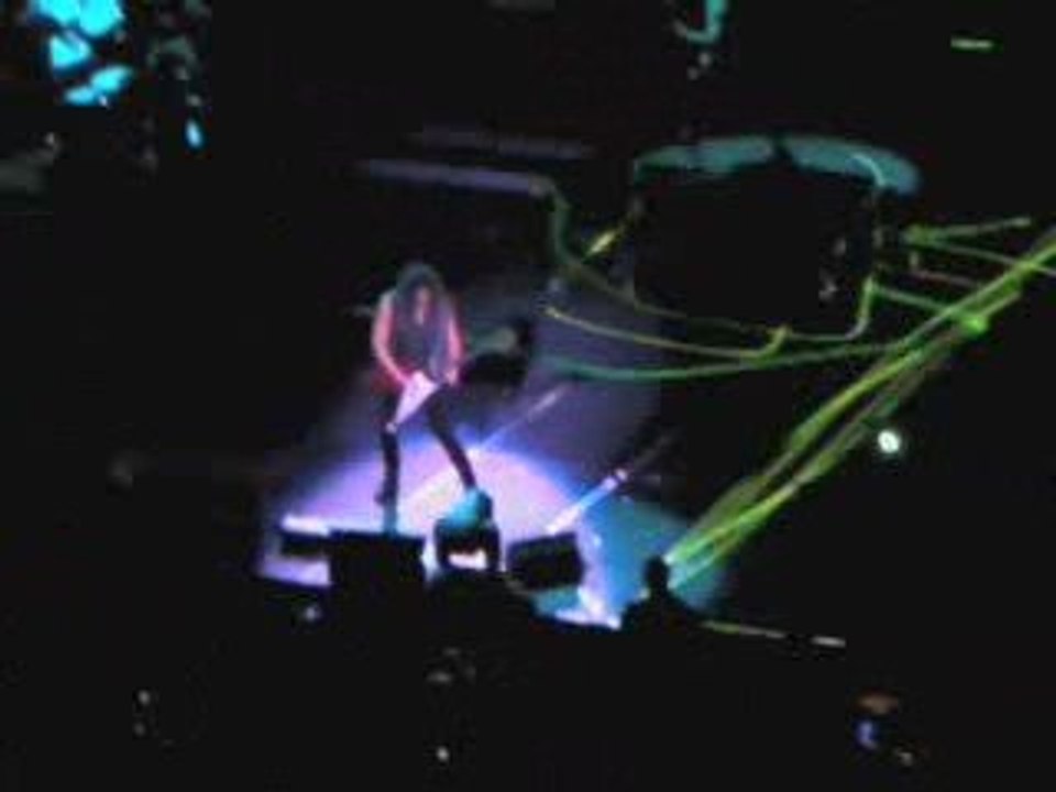Metallica "Master of puppets" paris Bercy 2009