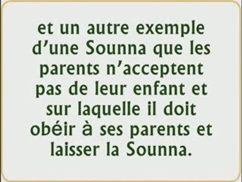 - Mes Parents n_aiment pas la Sounna (Al-Albany)