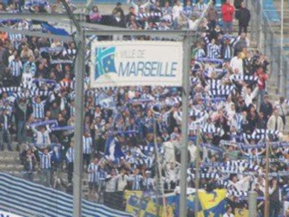 marseille - grenoble : coté supporters grenoblois