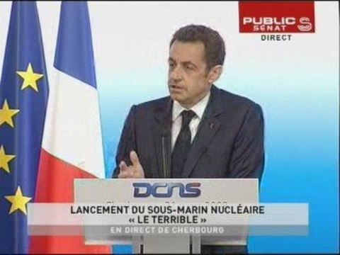 EVENEMENT,Discours de Nicolas Sarkozy sur la dissuasion nucléaire française