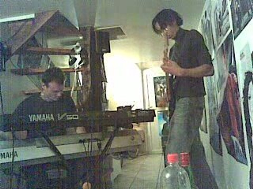 White Stripes impro piano guitare Ripley9/Alabama live