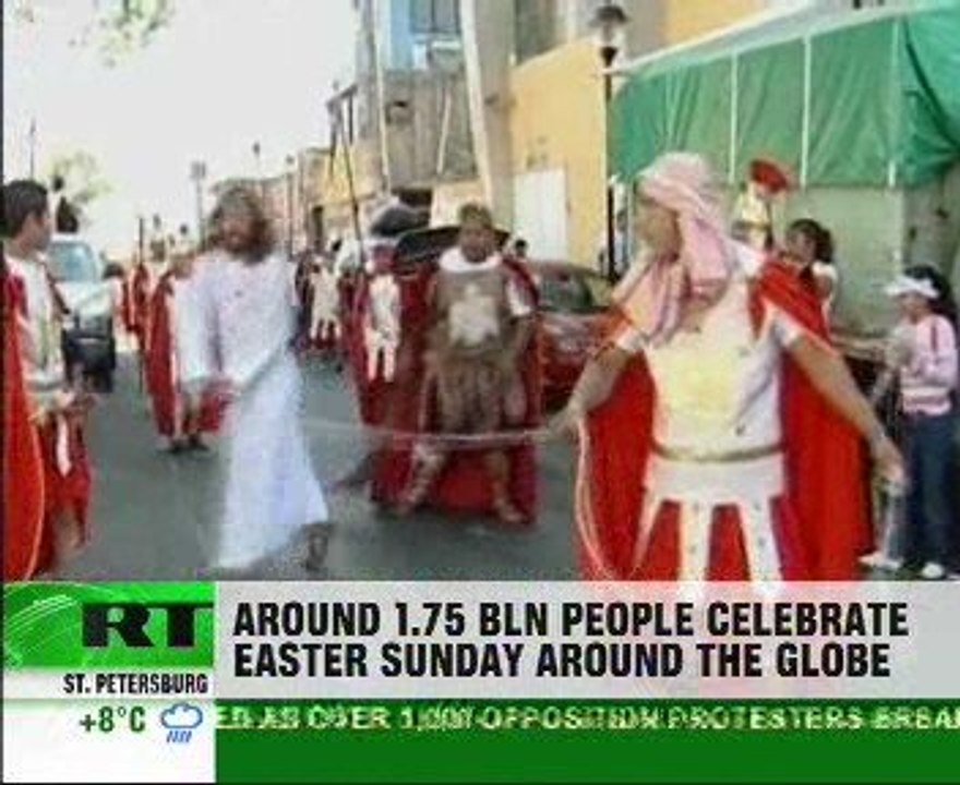 Roman Catholics celebrate Easter