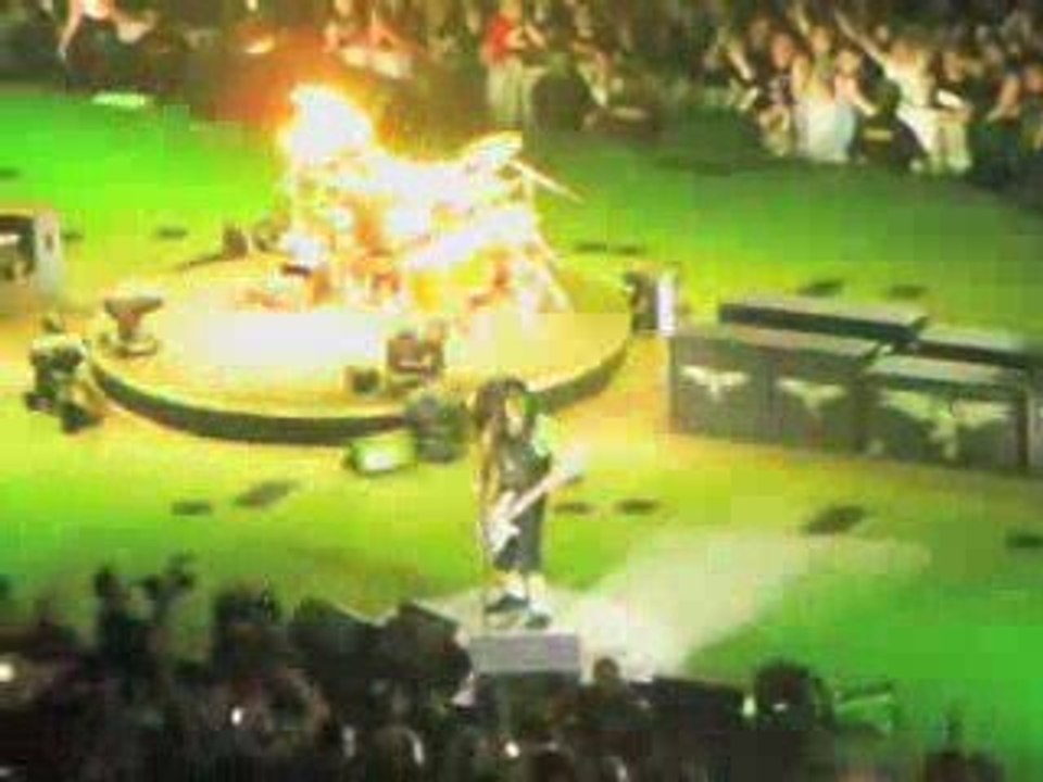 Metallica "enter sandman" paris bercy 2009