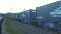 Long ITL Intermodal Train/lange itl container trein