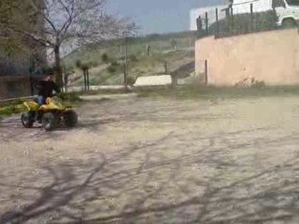 MI HIJO CON LA MOTO GITANO EL BéBé