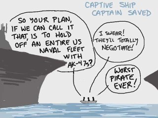 Headline DS #64 - Captive Ship Captain Saved