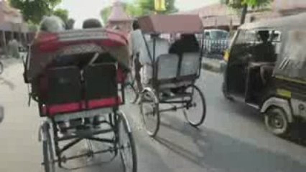 Stress de la circulation en Inde