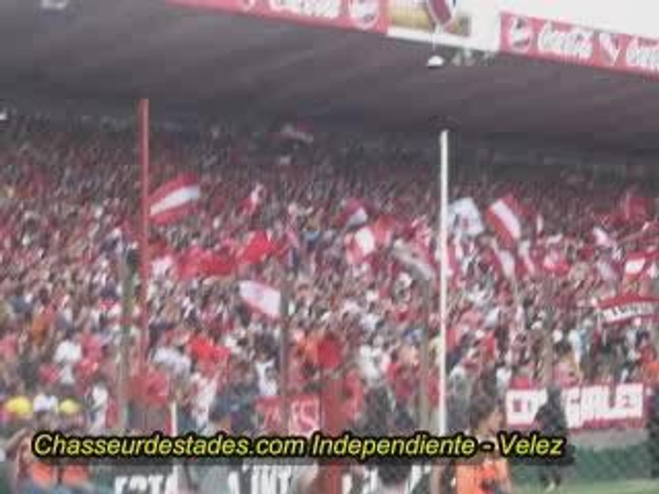 hinchada de Independiente