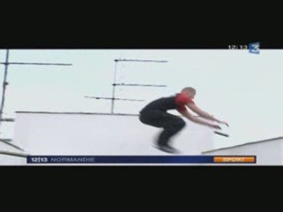 Reportage France 3 sur le club "Cascades Urbaines"